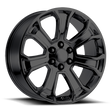Performance Replicas PR166 Gloss Black Wheel | Dirty Garage