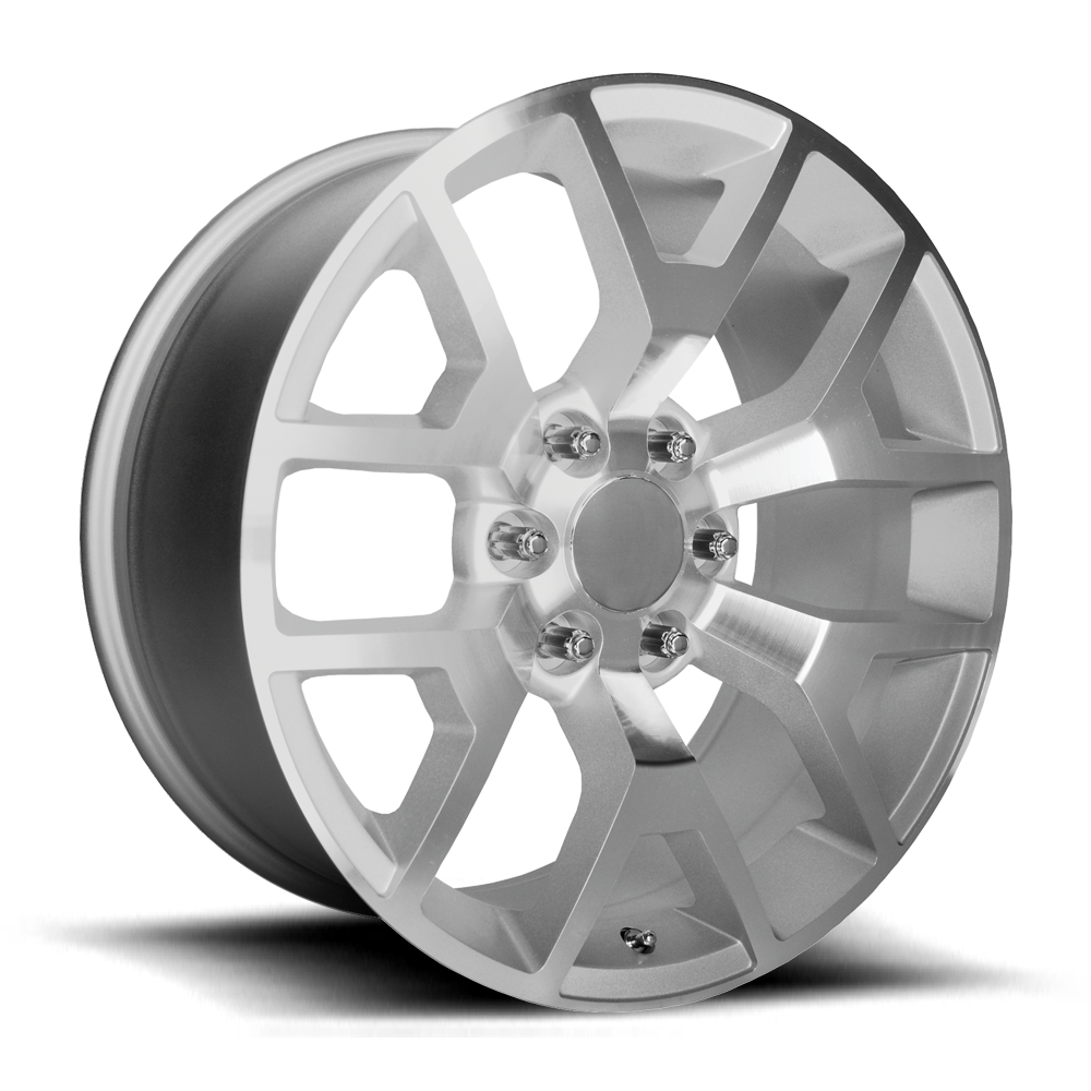 Performance Replicas PR169 Silver w/ Machined Spokes Wheel | Dirty Garage