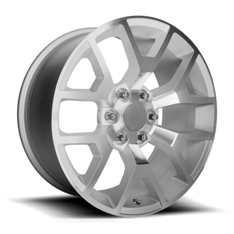 Performance Replicas PR169 Silver w/ Machined Spokes Wheel | Dirty Garage