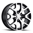 Performance Replicas PR169 Gloss Black w/ Machined Spokes Wheel | Dirty Garage