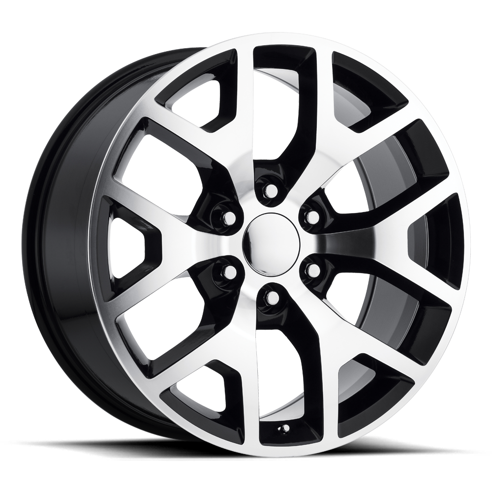 Performance Replicas PR169 Gloss Black w/ Machined Spokes Wheel | Dirty Garage