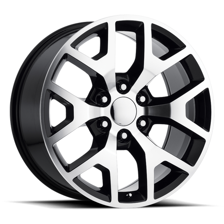 Performance Replicas PR169 Gloss Black w/ Machined Spokes Wheel | Dirty Garage