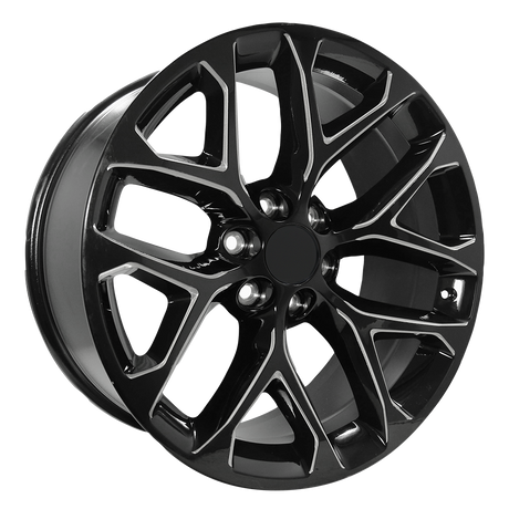 Performance Replicas PR177 Gloss Black Milled Wheel | Dirty Garage