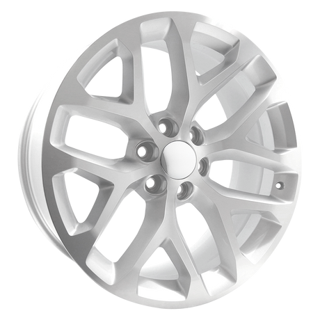 Performance Replicas PR177 Silver Machined Wheel | Dirty Garage