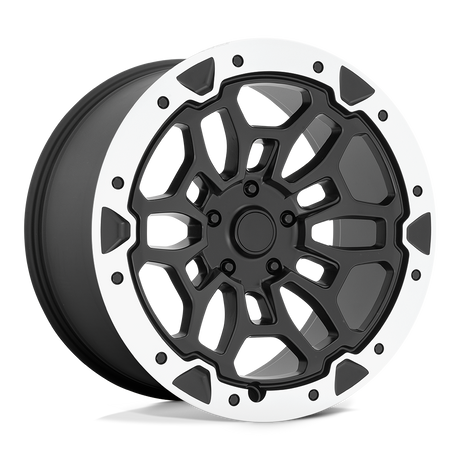 Performance Replicas PR215 Matte Black Machined Wheel | Dirty Garage
