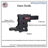 Phantom 5k Drop Hitch w/ 2" Shank (GH-102358)