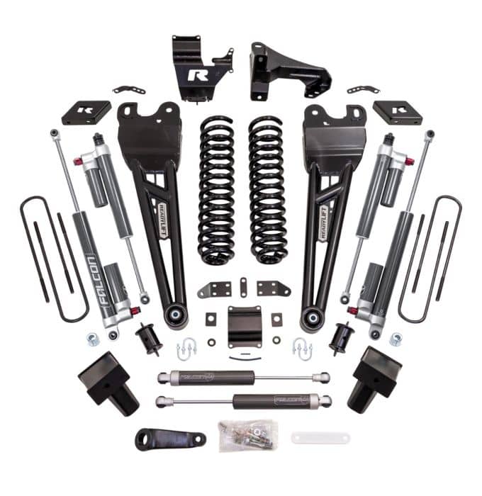 2023-2025 Super Duty 6" Coil Spring Lift Kit w/ Falcon 3.3 Shocks | Dirty Garage