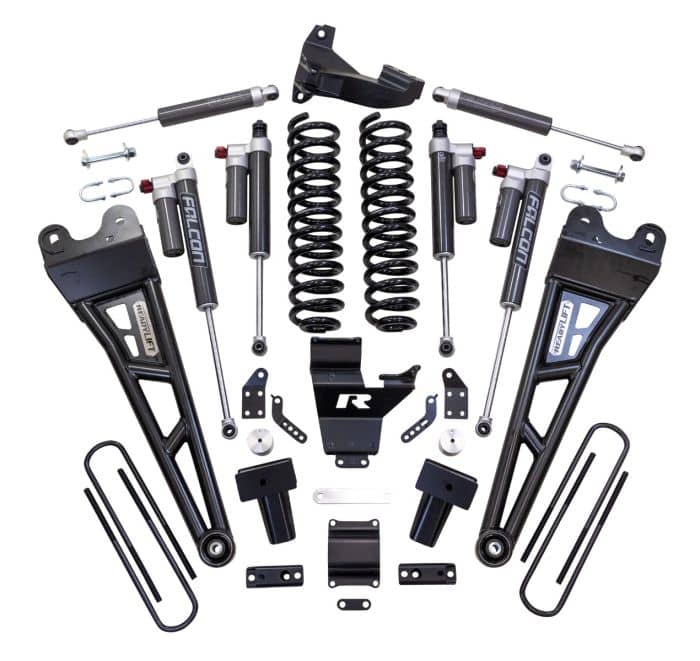 2017-2022 Super Duty 4"  Coil Spring Lift Kit w/ Falcon 3.3 Shocks | Dirty Garage