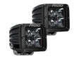 Universal D-Series Pro Spot Beam Black Pod Pair | Dirty Garage