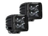 Universal D-Series Pro Spot Beam Black Pod Pair | Dirty Garage