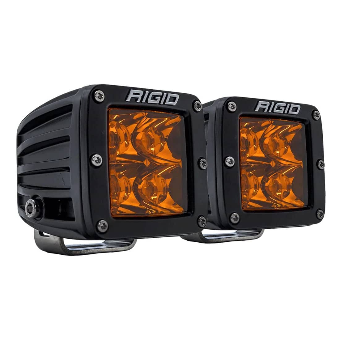Universal D-Series Amber Pro Spot Pods Pair | Dirty Garage