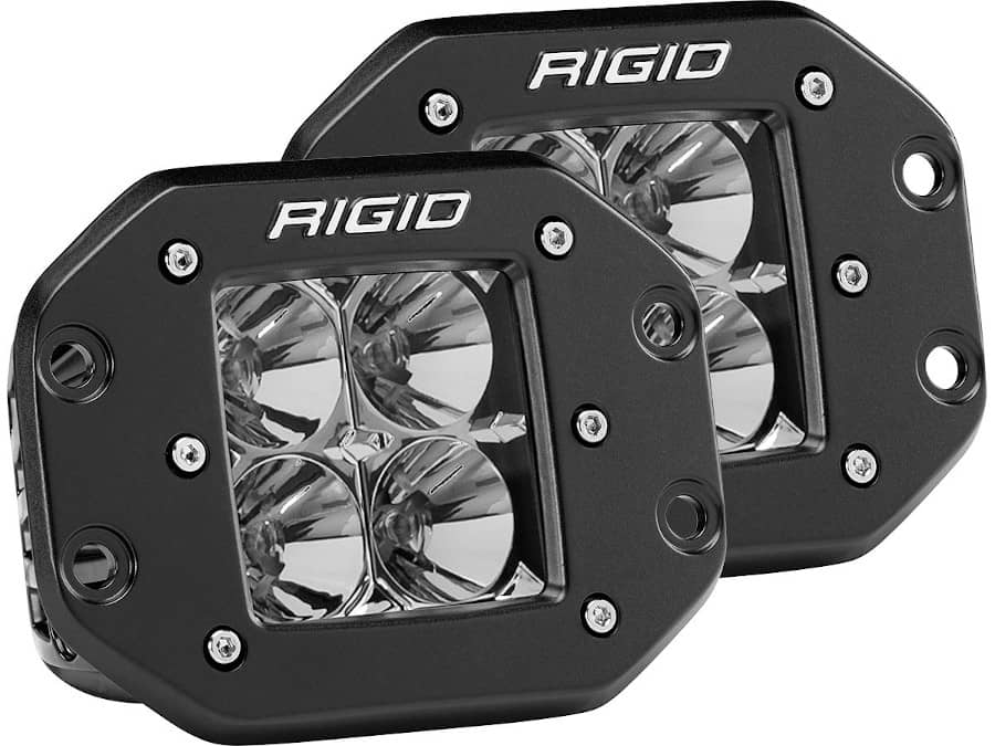 Universal Set of D-Series Pro Flood Flush Pod Lights | Dirty Garage