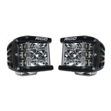 Universal D-SS Pro Flood Beam Black Pod Light Pair | Dirty Garage