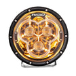 Universal 360-Series Laser 6" LED Spot Beam Amber Backlight Off-Road Light | Dirty Garage