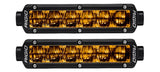 Universal SR-Series 6" SAE Selective Yellow Fog Light Pair | Dirty Garage