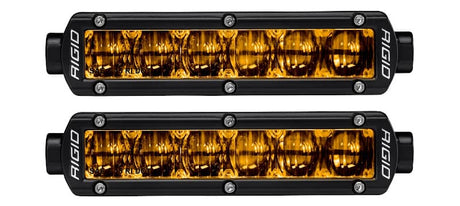 Universal SR-Series 6" SAE Selective Yellow Fog Light Pair | Dirty Garage