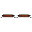 Universal SR-Series 6 Amber Pro LED Light Bar | Dirty Garage