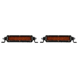 Universal SR-Series 6 Amber Pro LED Light Bar | Dirty Garage