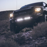 Universal 20" SR-Series Dual Function SAE Beam Light Bar w/ White Backlight - View 3 | Dirty Garage