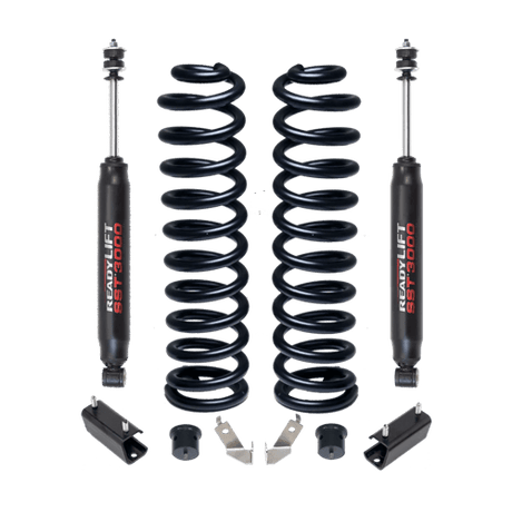 2011-2019 Superduty 2.5 Coil Spring Front Lift Kit w/ SST3000 Front Shock | Dirty Garage