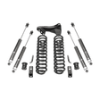 2017-2019 Superduty 2.5 Front Coil Spring Lift Kit Falcon 1.1 Monotube Front Rear Shocks Front Track Bar Bracket | Dirty Garage