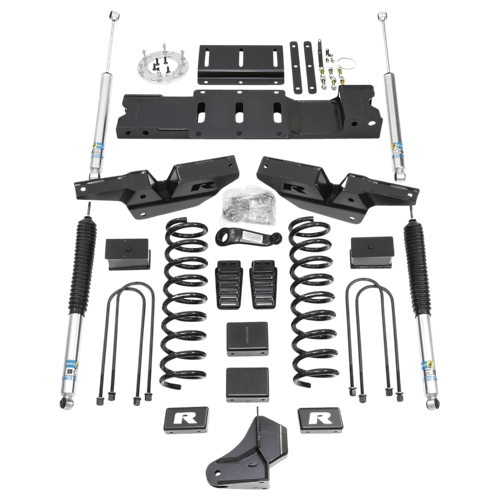 2019-2024 Ram HD 6" Lift Kit w/ Bilstein Shocks Ring and Crossmember Standard Output Diesel Motor | Dirty Garage