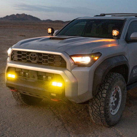 2025-2026 4Runner S2 Amber Sport Fog Pocket Light Kit - View 3 | Dirty Garage