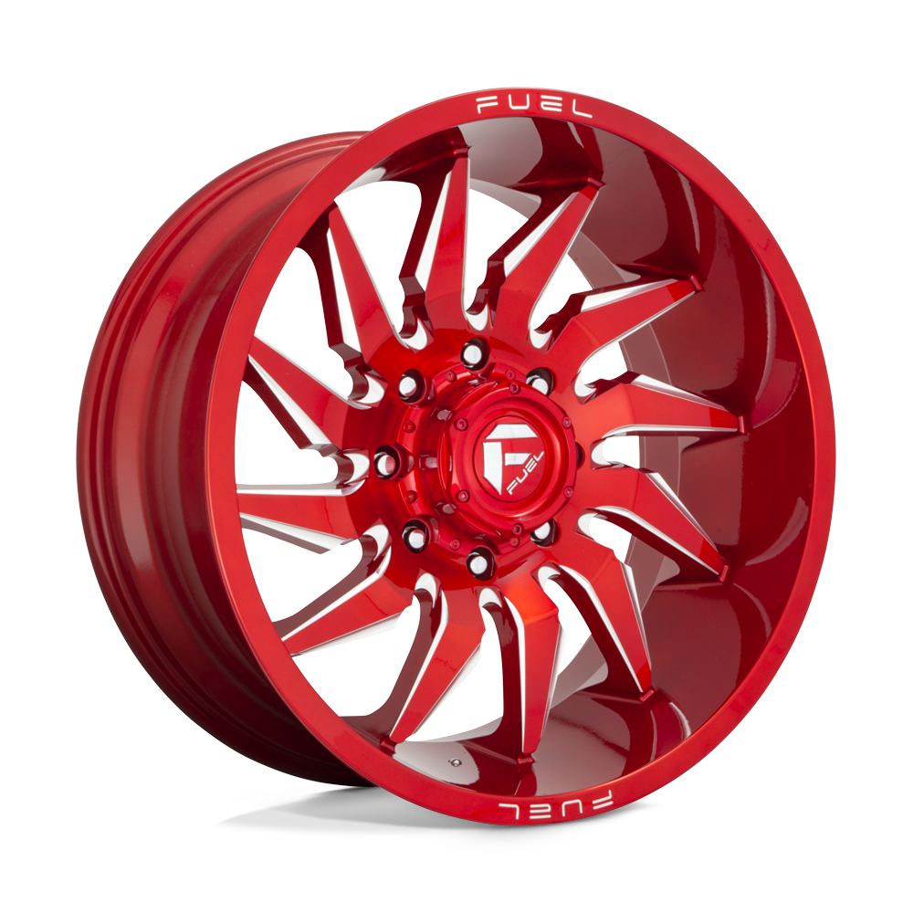 Fuel Saber Candy Red Milled Wheel (D745) | Dirty Garage