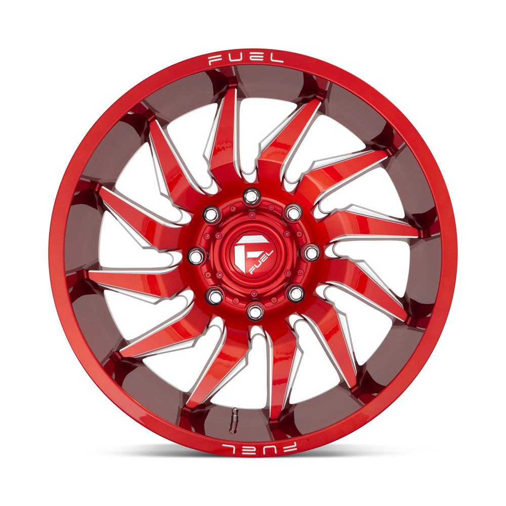 Fuel Saber Candy Red Milled Wheel (D745) | Dirty Garage