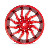 Fuel Saber Candy Red Milled Wheel (D745) | Dirty Garage