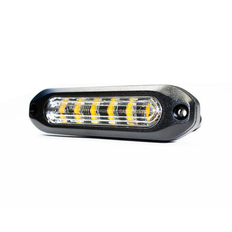SAE Compliant Slim Amber Warning Light - View 2 | Dirty Garage