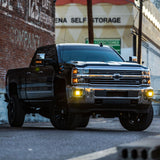 Universal SR-Series 6" SAE Selective Yellow Fog Light Pair - View 4 | Dirty Garage