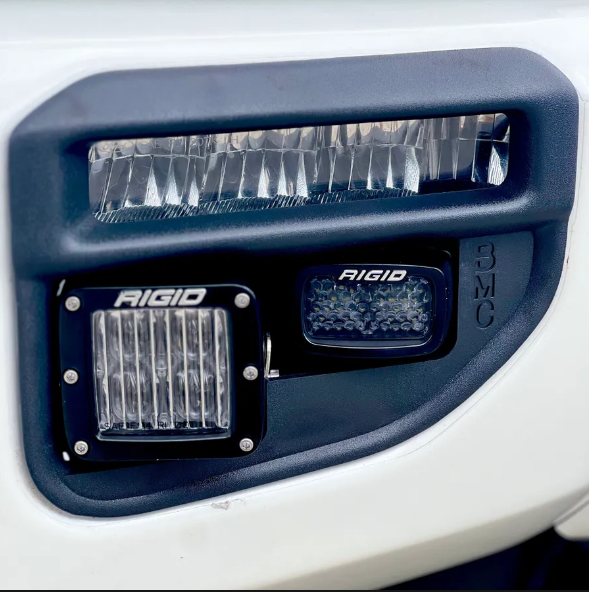2020-2022 Superduty Front Fog Light Kit - Rigid SAE Combo (D-Series + SR-M) (100149-03)
