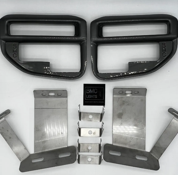 2020-2022 Superduty Front Fog Light Kit - Rigid SAE Combo (D-Series + SR-M) (100149-03)