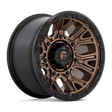 Fuel Traction Matte Bronze w/ Black Ring Wheel (D826) | Dirty Garage