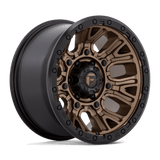 Fuel Traction Matte Bronze w/ Black Ring Wheel (D826) | Dirty Garage