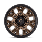 Fuel Traction Matte Bronze w/ Black Ring Wheel (D826) | Dirty Garage