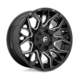 Fuel Twitch Glossy Black Milled Wheel (D769) | Dirty Garage