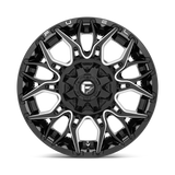 Fuel Twitch Glossy Black Milled Wheel (D769) | Dirty Garage
