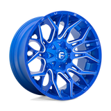 Fuel Twitch Anodized Blue Milled Wheel (D770) | Dirty Garage