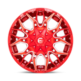 Fuel Twitch Candy Red Milled Wheel (D771) | Dirty Garage
