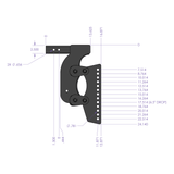 The Boss (Torsion-Flex) Weight Distribution 2-3" Shank (GH-1002)