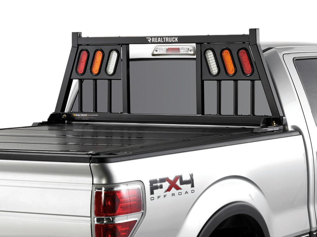 2007-2026 Silverado Backrack Three Light Headache Rack (149TL)