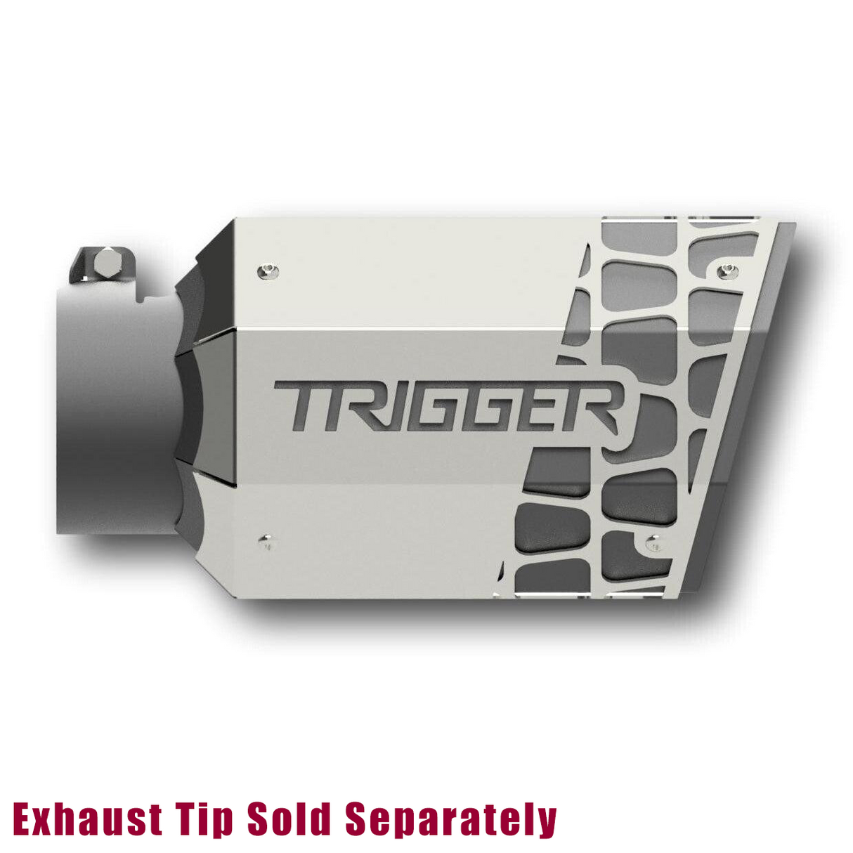 Trigger Exhaust Tip Overlay (Trigger-Exhaust-Overlay)-Exhaust Tips-Trigger Industries-Trigger-Exhaust-Overlay-Custom-Dirty Garage