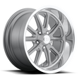 US Mags Rambler Textured Gray w/ Diamond Cut Lip Wheel (U111) | Dirty Garage