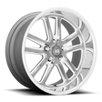 US Mags Bullet Textured Gunmetal w/ Milled Edges Wheel (U130) | Dirty Garage