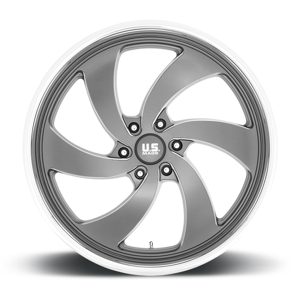 US Mags Desperado Anthracite Milled w/ Diamond Cut Lip Wheel (U133) | Dirty Garage