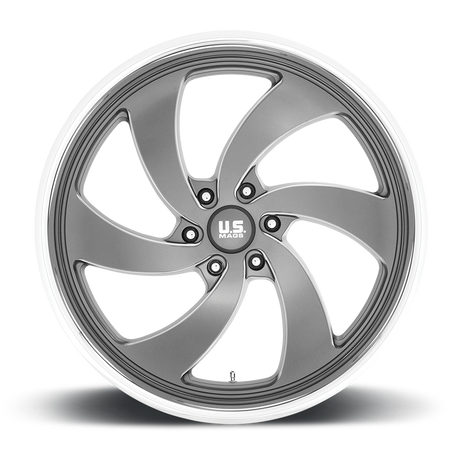 US Mags Desperado Anthracite Milled w/ Diamond Cut Lip Wheel (U133) | Dirty Garage