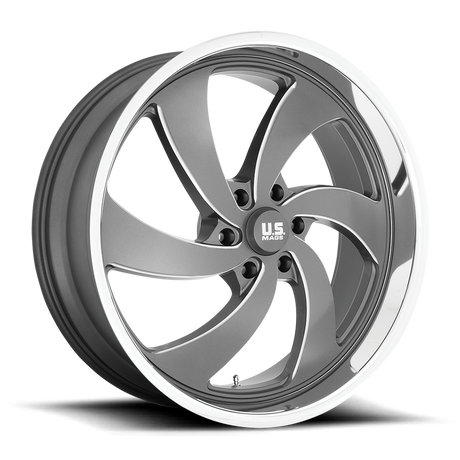 US Mags Desperado Anthracite Milled w/ Diamond Cut Lip Wheel (U133) | Dirty Garage