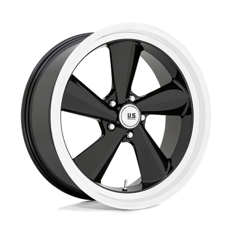 US Mags TS Gloss Black w/ Diamond Cut Lip Wheel (U136) | Dirty Garage